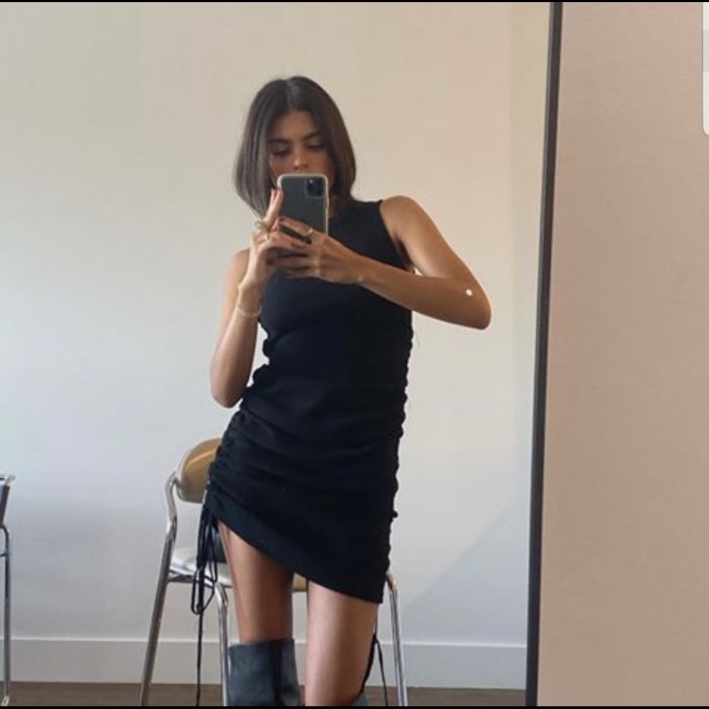 LIONESS - MILITARY MINDS DRESS IN BLACK